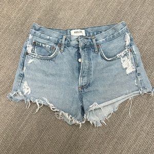 AGOLDE Parker Vintage Cutoff Shorts - Swapmeet - Size 25